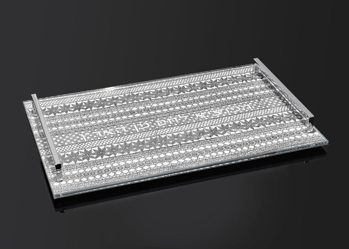 Ribbon Lace Serving Challah Board - W