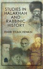 Studies in Halakhah and Rabbinic History- Rabbi Henkin
