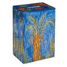 Yair Emanuel Rectangular Tzedakah (Charity) Box -The Seven Species