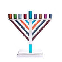 Emanuel Chabad Menorah Small-Multicolor