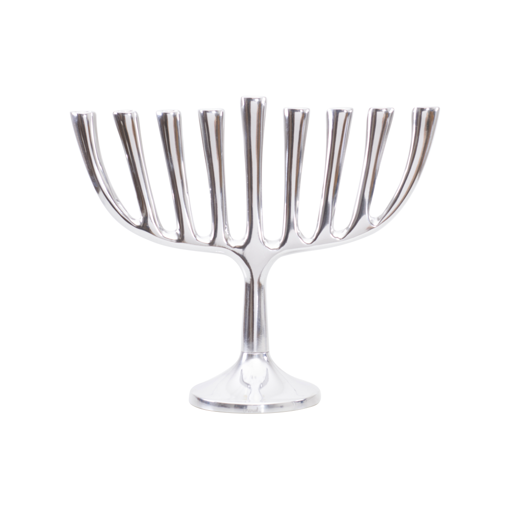 Small Menorah 8" Straight Branches