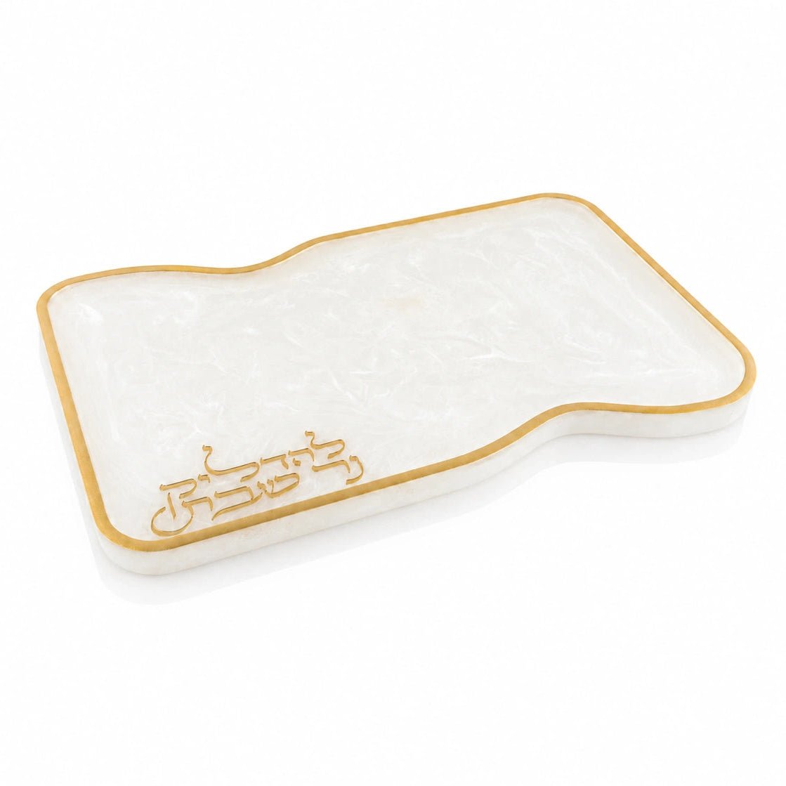 Resin Curve Hadlokas Neiros Tray (Marble)