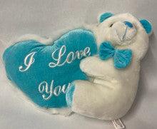 I Love You Teddy Bear Pillow
