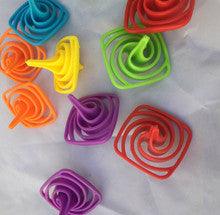 Spiral Spinning Dreidels Medium-- 12 Pack