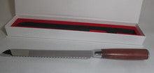 Hi-Carbon Steel Challah Knife with Pakkawood Handle