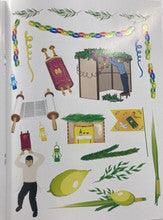 Tishrei Theme Coloring Book With Stickers