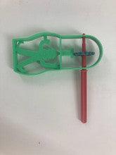 Plastic Colorful Clown Gragger 5.5"x6"