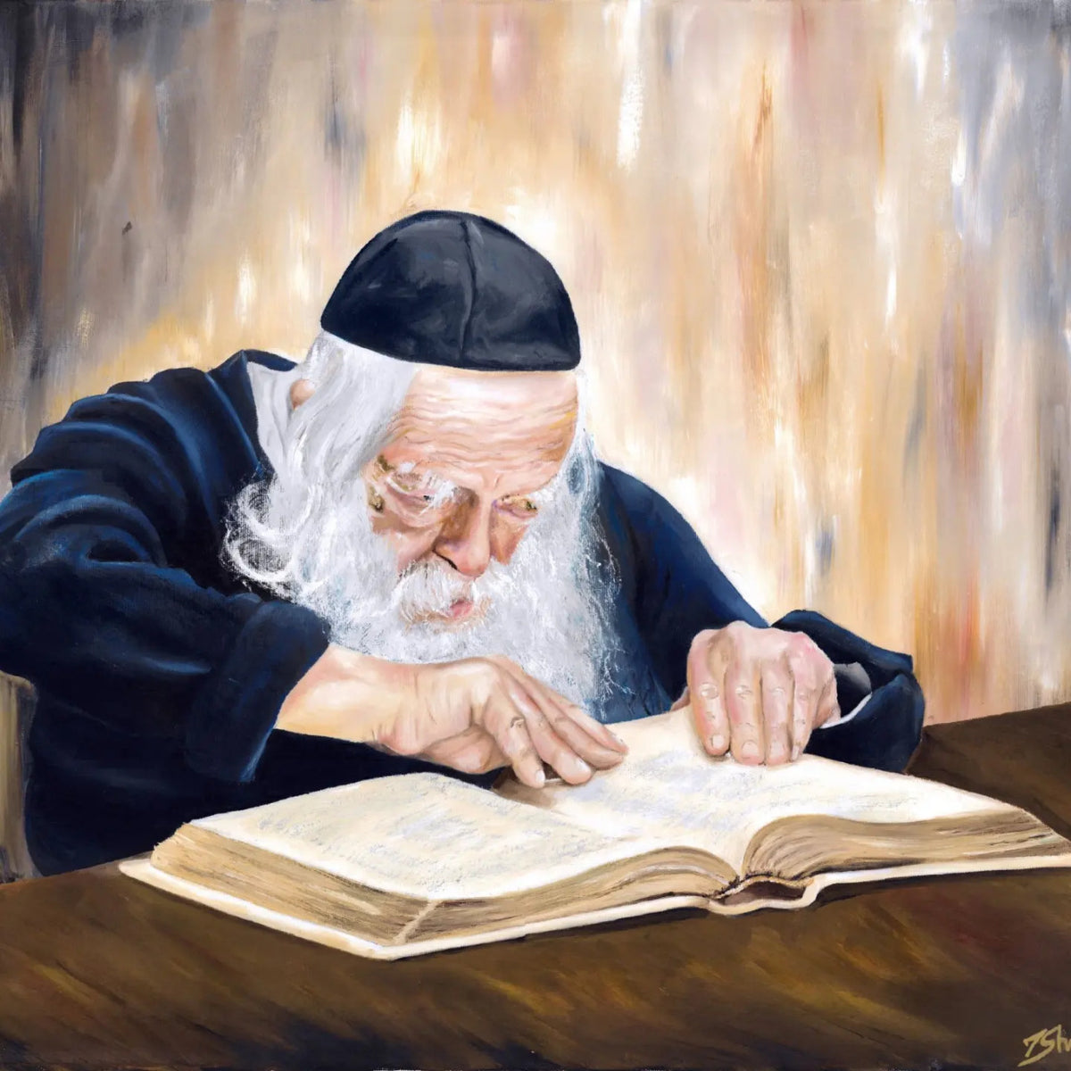 Vinyl Poster-Gedoilim 24" x 20" (R' Chaim Kanievsky)