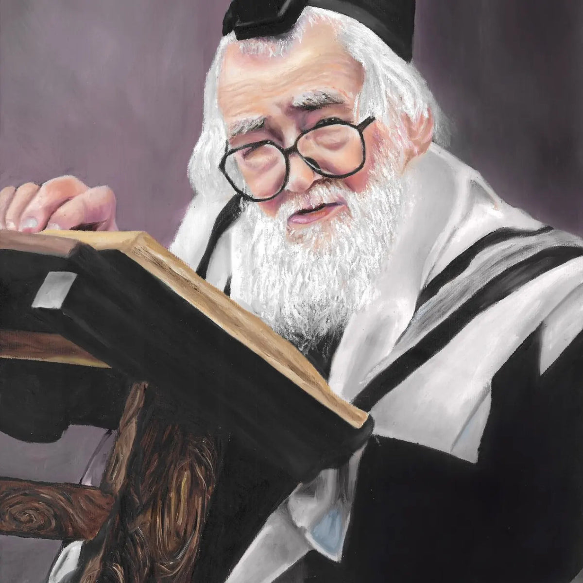 Vinyl Poster-Gedoilim 24" x 20" (R' Shach)