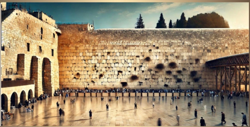 Kotel Night 20" x 40" - Frame