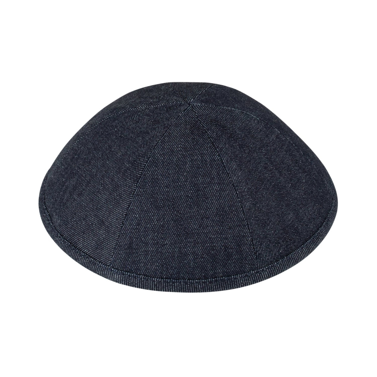 IKIPPAH NAVY DENIM - 6 PANEL YARMULKE
