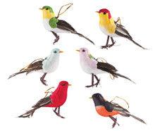 4.5" Birds, Ass. Colors - price per dozen