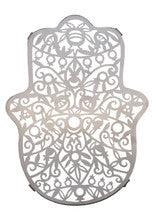 Emanuel Stainless Steel Laser Cut Trivet-- Hamsa