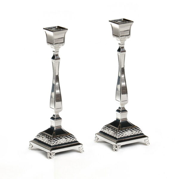Silverplate Candlesticks 7"