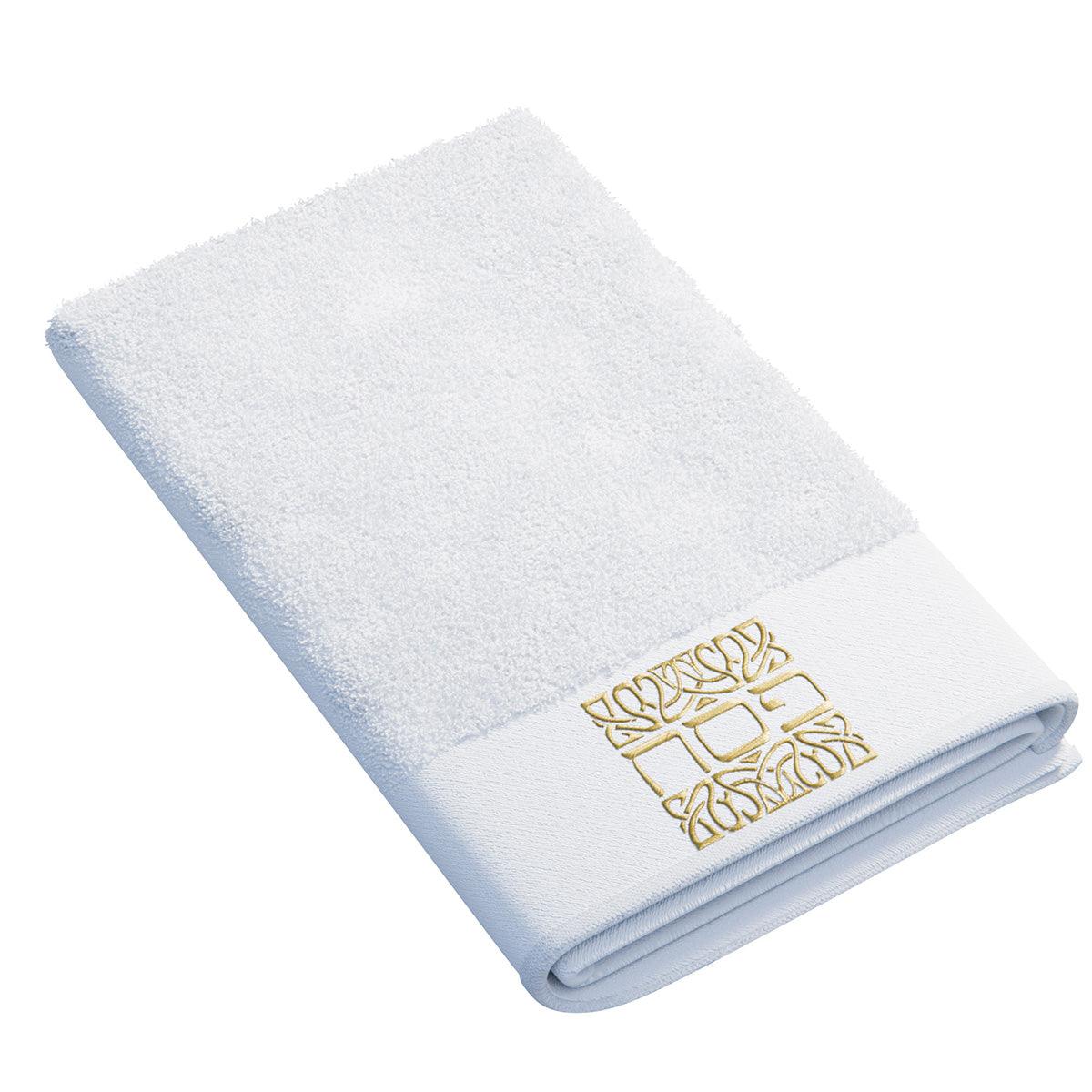 Pesach Towel Gold