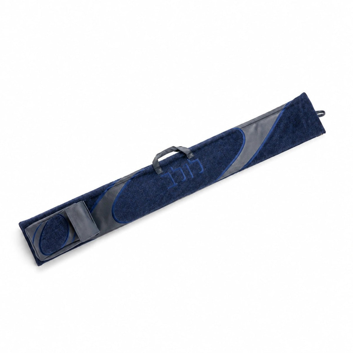 Looped Fur Lulav Esrog Bag (Navy)