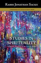 Studies In Spirituality by Rabbi Jonathan Sacks