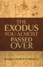 The Exodus You Almost passed Over by Rabbi David Fohrman