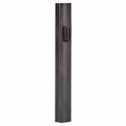 ALUMINUM MEZUZAH 10 CM- BLACK, WI
