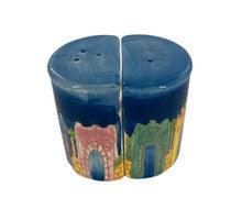 Ceramic Salt & Pepper Shakers-Jerusalem Design