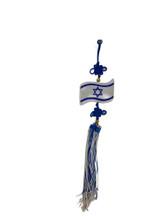 Israeli Flag Hanging Toy For Window/Rearview Mirror