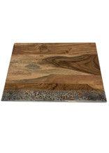 Emanuel Wood Challah Board-Lace Bottom