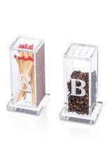 Lucite Havdalla Matches And Besamim Set