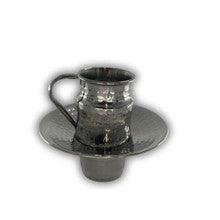 Stainless Steel Mayim Achronim -Hammered Design