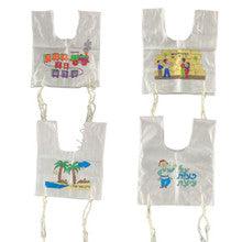 Childrens' Tzitzit Size 3 Assorted Pictures-- 10 Pack