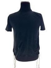 DryTzit Dry Fit Sports Tzitzis-Polyester-Black Large (42"-44")