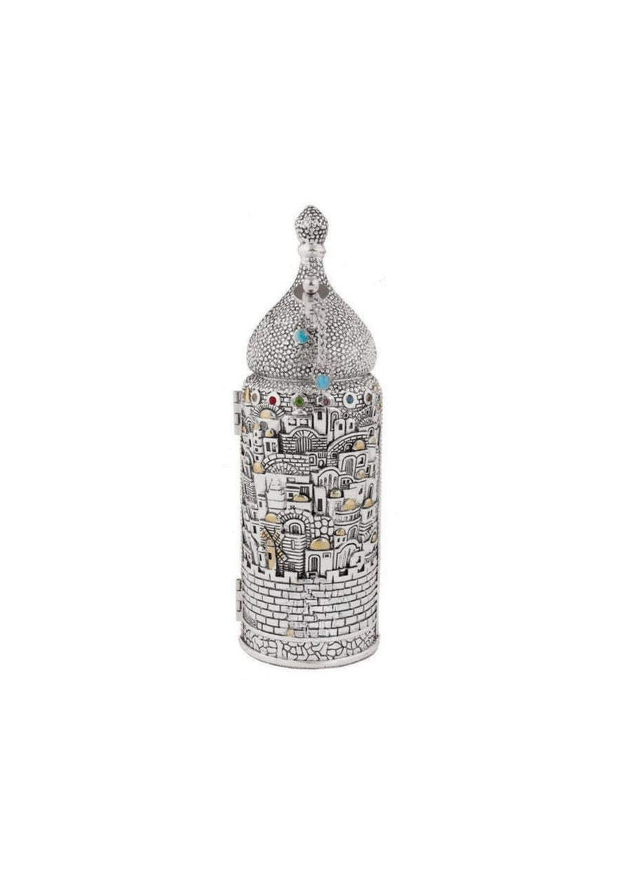 Karshi Metal Mini Sephardic Sefer Torah 5"