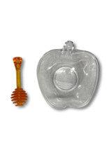 Clear Plastic Honey Dish W/ Spoon