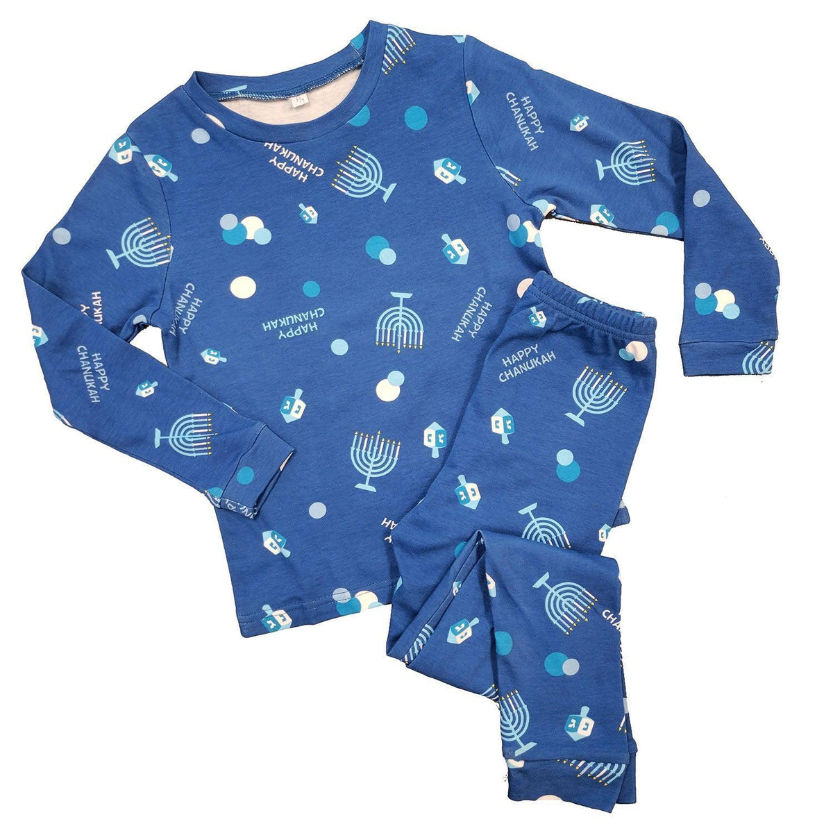 CHANUKAH KIDS PAJAMAS, 100% COTTON , SIZE 2T-3T, BAG