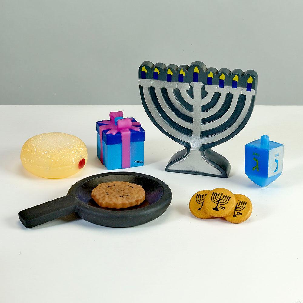 MY FIRST CHANUKAH PLAY SET, VINYL, 7 PCS, COLORBOX