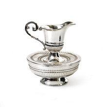 Silverplate Mayim Achronim Set- Stripes