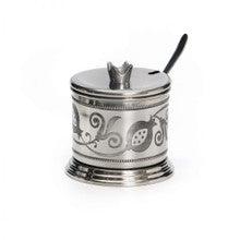 Silver Pomegranate Honey Dish