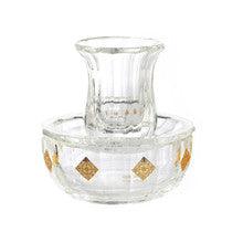 Glass Mayim Achronim Set-Gold