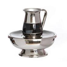Stainless Mayim Achronim-Geometric Design-Black/Gold
