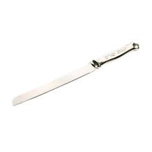 Challah Knife-Shabbos Koidesh Design-Nickel Plated
