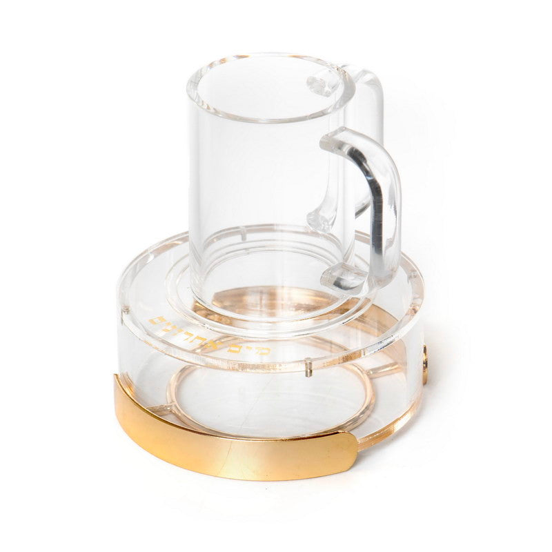 Acrylic Mayim Achronim-Gold Stand
