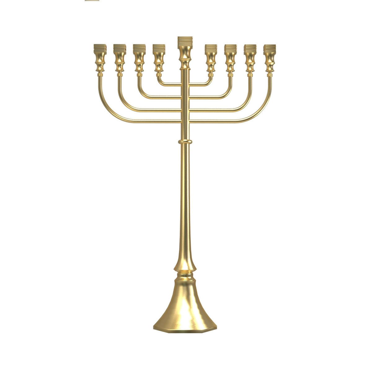Brass Menorah Extra Large 32"W x 50"H