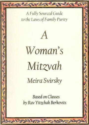A WOMAN'S MITZVAH