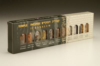 Temple Incense 11 bottles in box