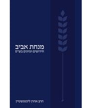 מנחת אביב: חידושים ועיונים בש"ס Minhat Aviv Lichtenstein