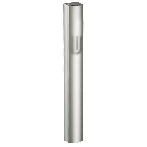 ALUMINUM MEZUZAH 10 CM- DOTTED SI