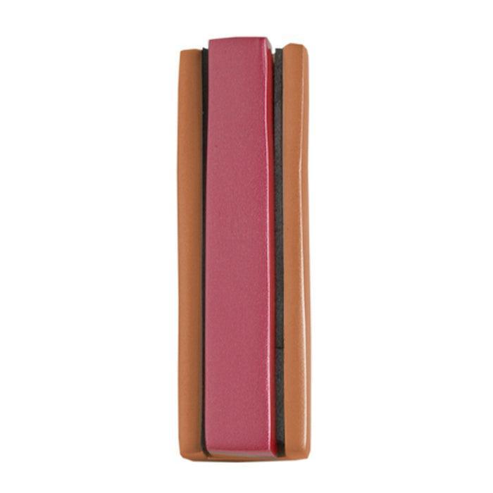 Aluminum Mezuzah 10cm Red/Orange (EM-MZIM5)