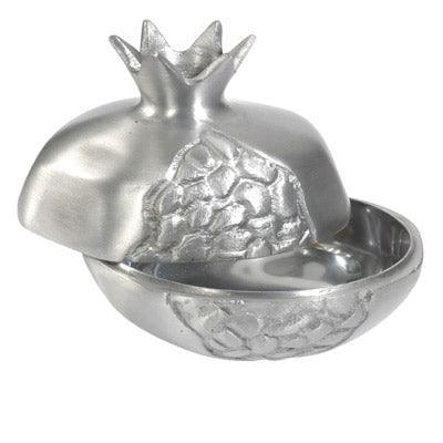 Aluminum Pomegranate Honey Dish (Large) - Silver (EM-LPO1)