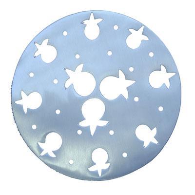 Aluminum Trivet Pomegranate Round (EM-MHP5)