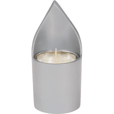 Anodize Memorial Candle Holder Silver (EM-NNM1)