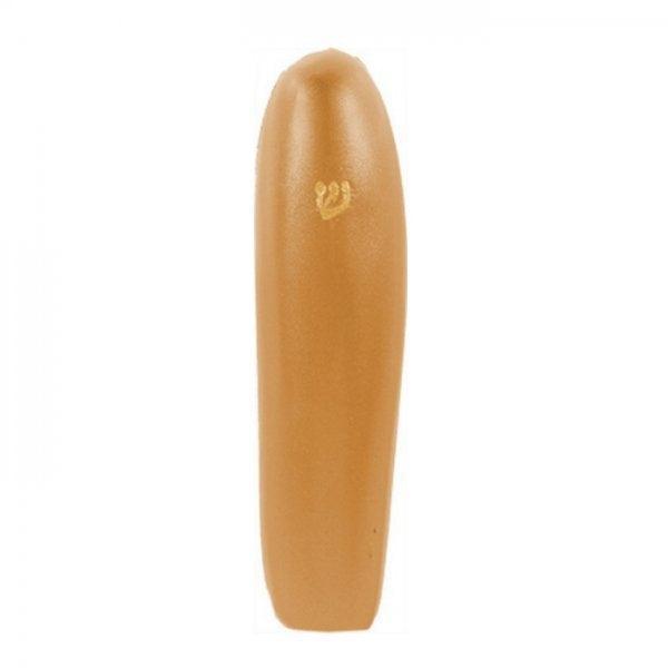 Anodized Aluminum Mezuzah Small 7CM  Curved (EM-MZHS)